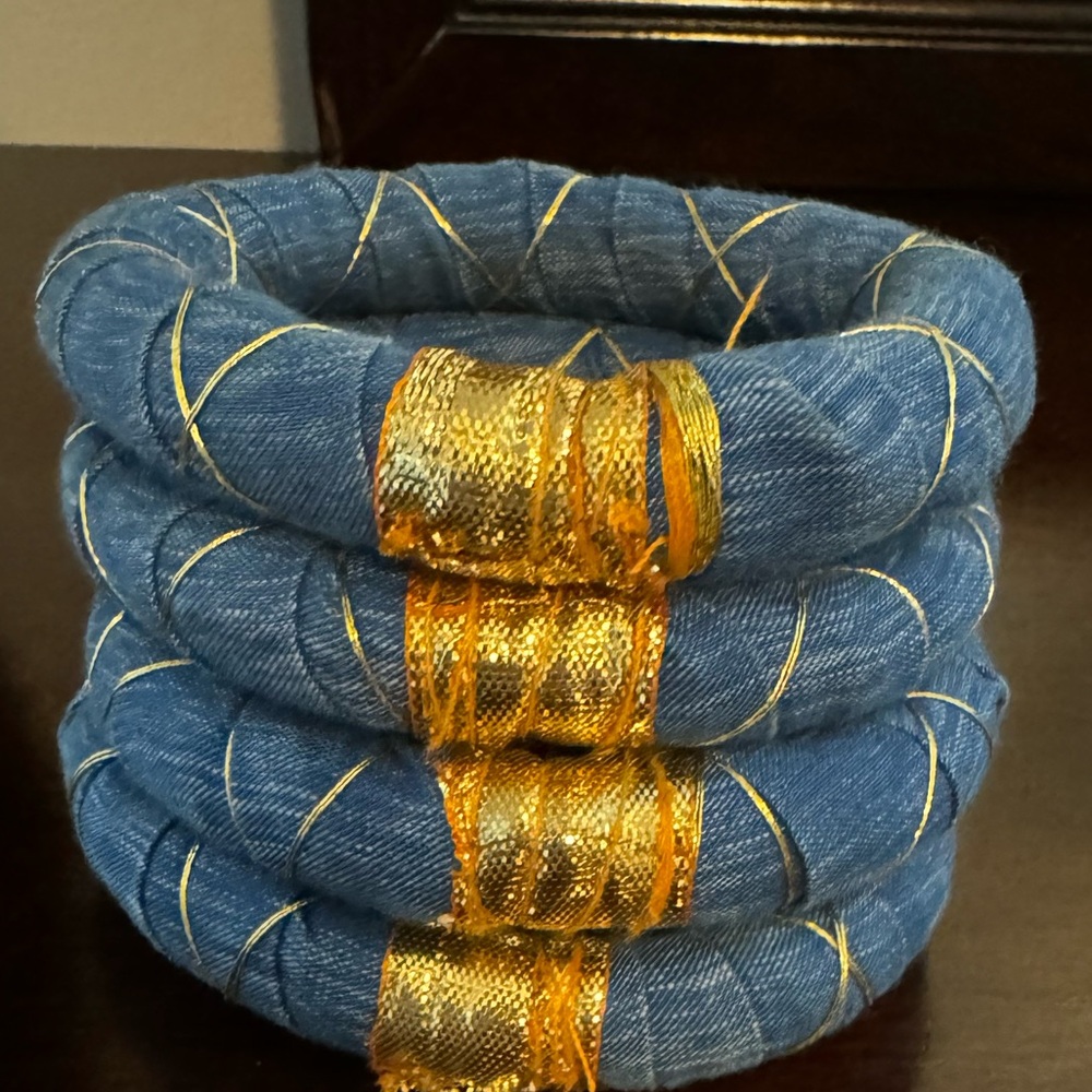 COPY - Vintage Sassy Jones Jasmine Bangles-Denim